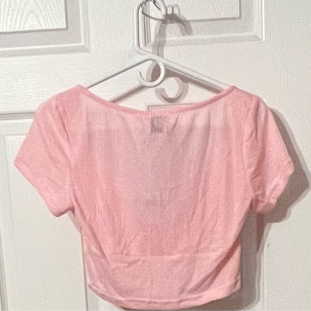 Elegant Pink Crop Top for Women